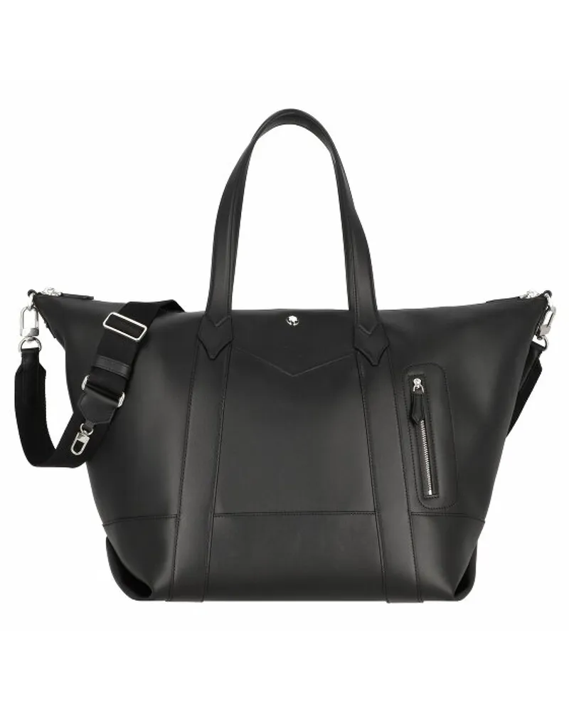 Montblanc Meisterstück Selection Shopper Tasche Leder 59 cm black Schwarz