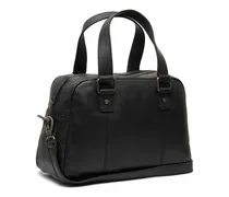 Dover Handtasche Leder 34 cm black