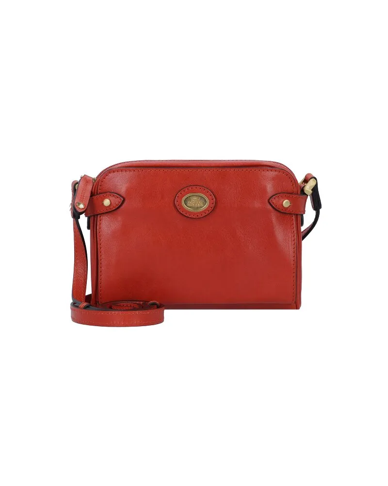 The Bridge Stodo Umhängetasche Leder 22 cm arancio Rot