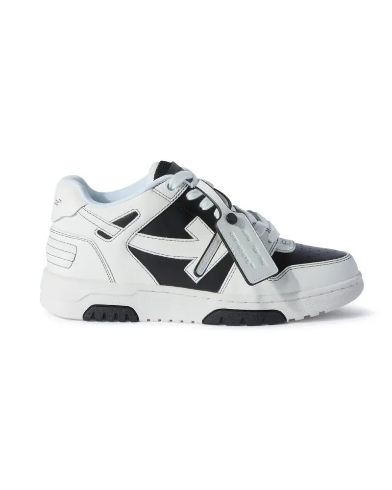 OFF-WHITE SCHWARZ/WEISSE OUT OF OFFICE SNEAKER Weiß