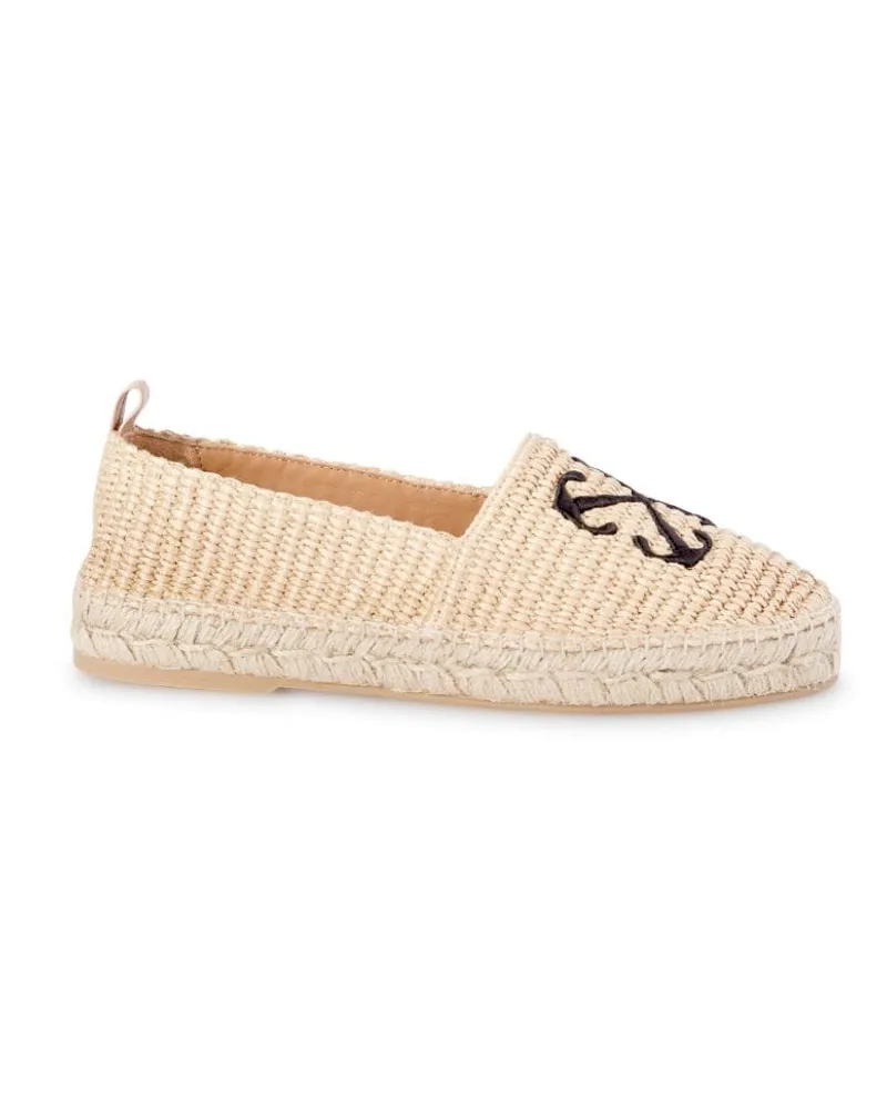 OFF-WHITE RAFFIA PFEIL ESPADRILLES Nude