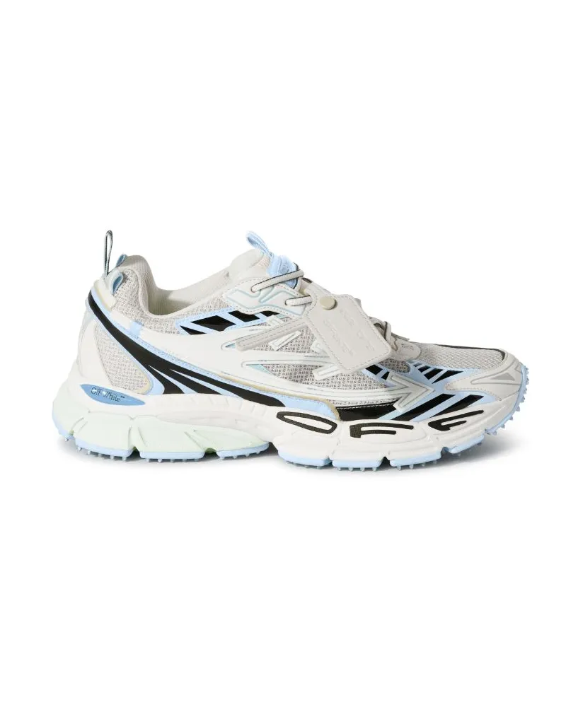 OFF-WHITE Weiß/Hellblau Be Right Back Sneaker Weiß