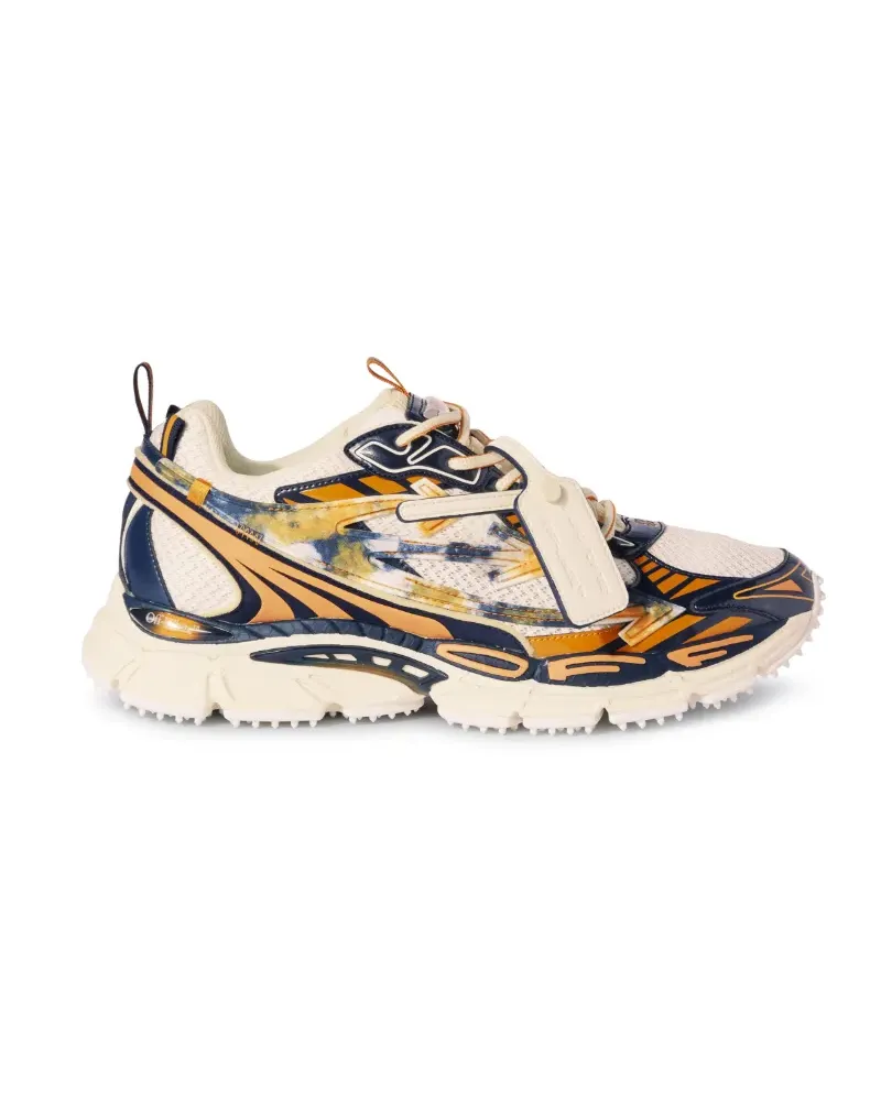 OFF-WHITE SILBER/PFIRSICH BE RIGHT BACK SNEAKER Orange