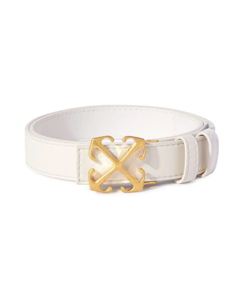 OFF-WHITE ARROW 25 GÜRTEL MIT SCHNALLEN Nude
