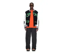 KROKODIL WOLL-/LEDER COLLEGEJACKE