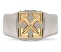 Zweifarbiger Pfeil-Ring