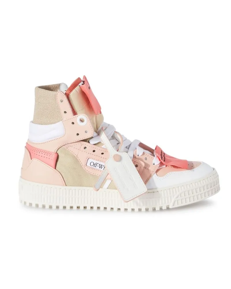 OFF-WHITE 3.0 OFF COURT KALBSLEDER SNEAKER Rosa