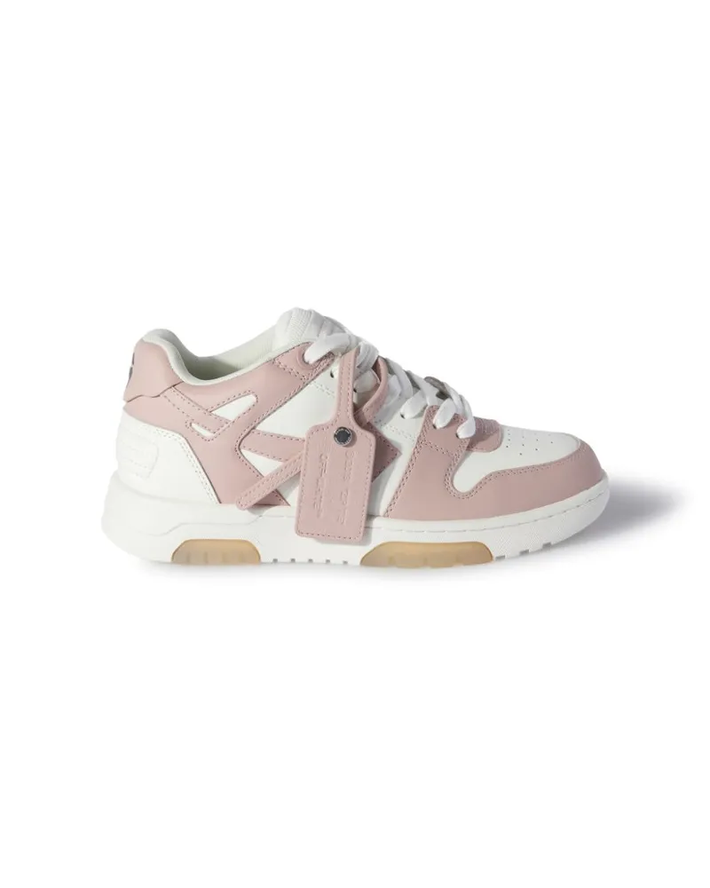 OFF-WHITE OUT OF OFFICE SNEAKER AUS KALBSLEDER Rosa