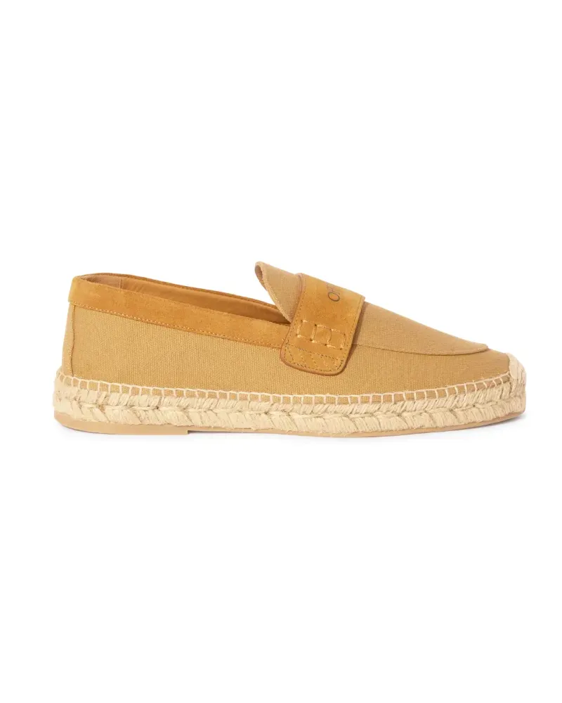 OFF-WHITE KARAMELL PORTOFINO ESPADRILLES Nude