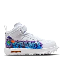 Nike Air Force 1 Mid Graffiti Weiß