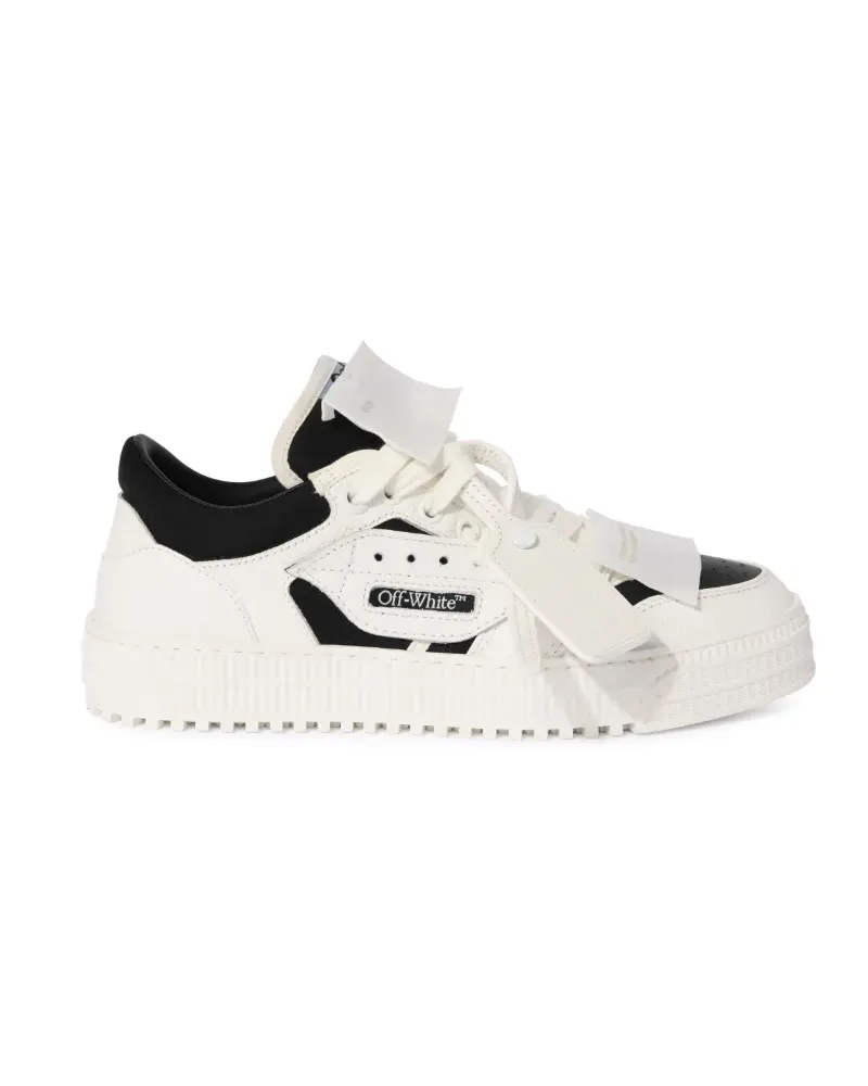 OFF-WHITE WEISS/SCHWARZE 3.0 OFF COURT SNEAKER 110