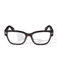 OFF-WHITE OPTICAL STYLE 56 Braun