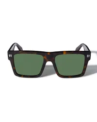 OFF-WHITE LAWTON SONNENBRILLE Braun