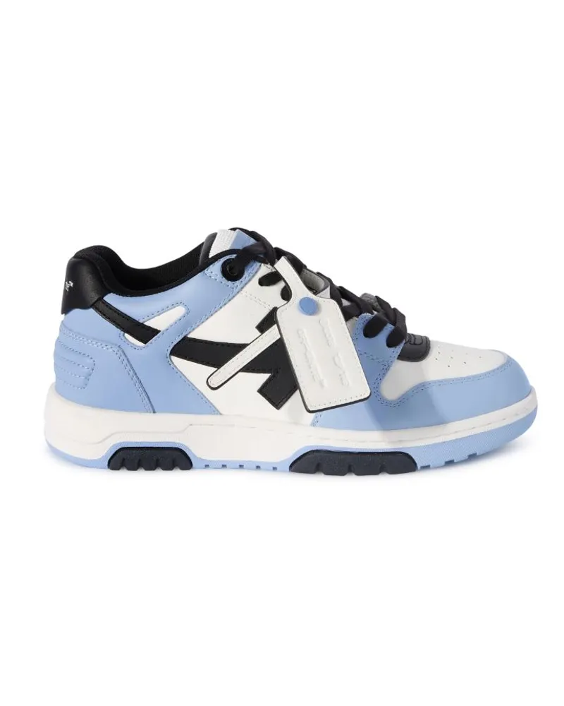 OFF-WHITE OUT OF OFFICE SNEAKER AUS KALBSLEDER Blau