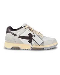 OFF-WHITE OUT OF OFFICE HELLGRAUE/ANTHRAZITE SNEAKER Grau