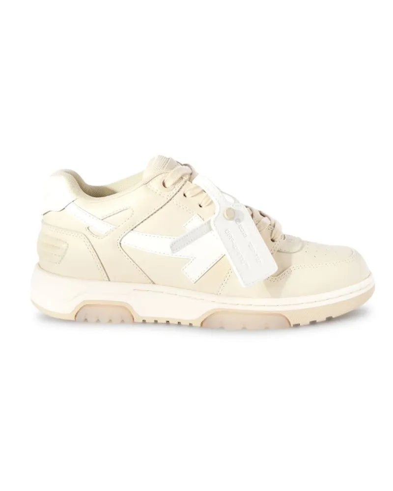 OFF-WHITE Out of Office Sneakers Beige/Weiß Nude