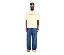 BLAUE CARGO-JEANS