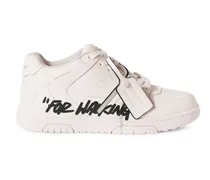 WEISS/SCHWARZE OUT OF OFFICE ''FOR WALKING'' SNEAKER