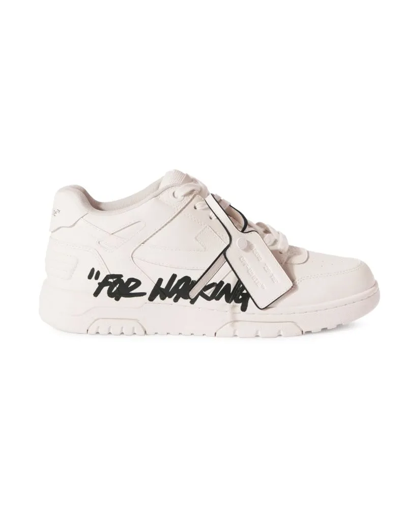 OFF-WHITE WEISS/SCHWARZE OUT OF OFFICE ''FOR WALKING'' SNEAKER Weiß