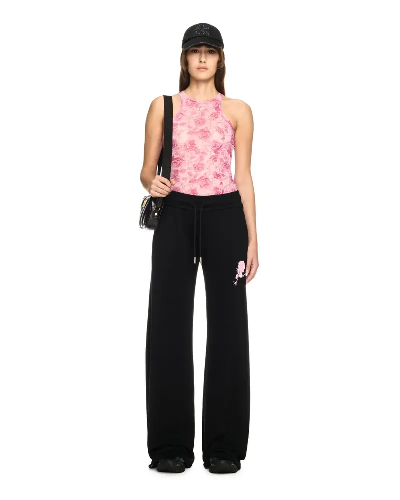 OFF-WHITE ROSA RACERBACK TOP Rosa