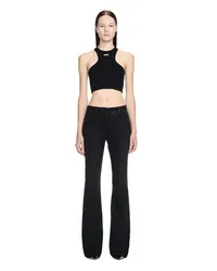 OFF-WHITE Top mit Off Aufdruck Schwarz