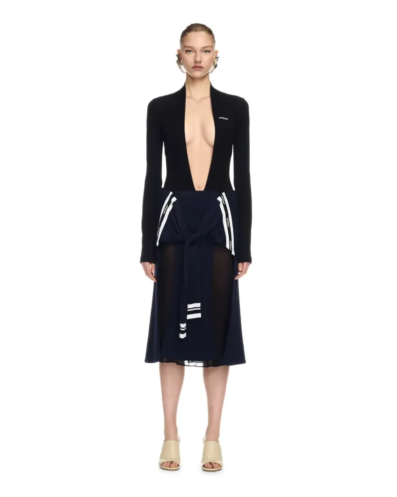 OFF-WHITE BLACK ZERO-ZERO ANGEL BODY Schwarz
