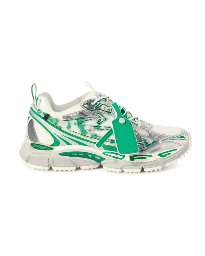 OFF-WHITE SILBER/TÜRKIS BE RIGHT BACK SNEAKER Silber