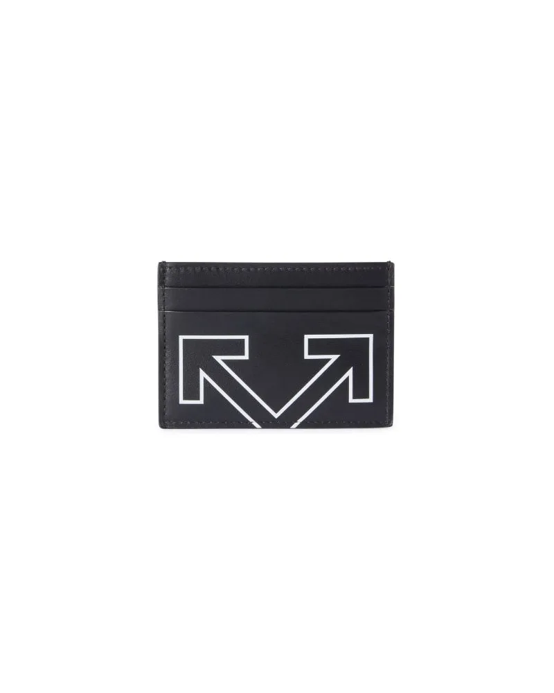 OFF-WHITE HERITAGE LEDER KARTENETUI Schwarz