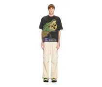SCHWARZES KROKODIL T-SHIRT