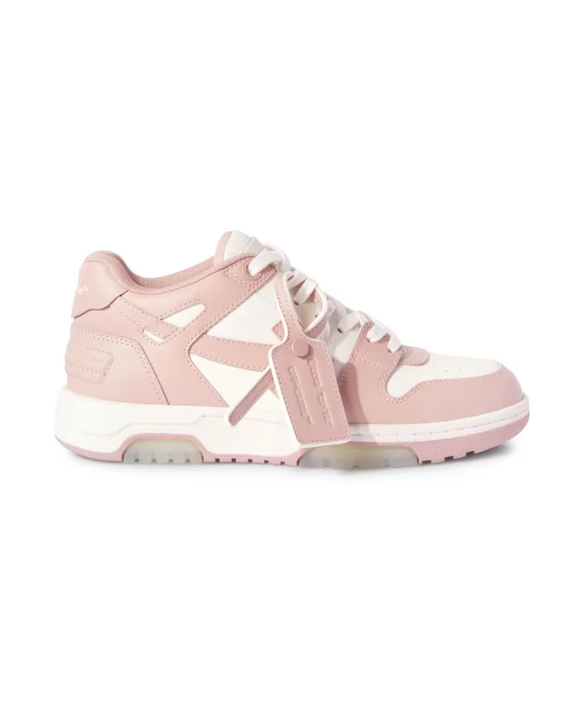 OFF-WHITE WEISS/PINKE OUT OF OFFICE SNEAKER Weiß