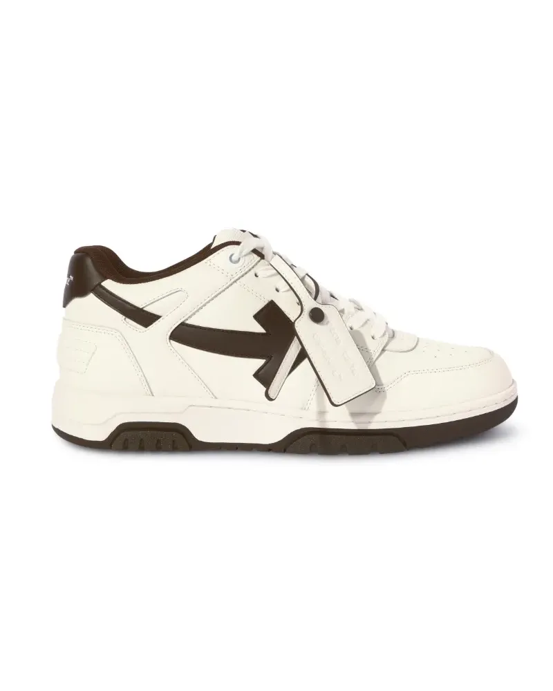 OFF-WHITE WEISS/SCHOKOLADE OUT OF OFFICE SNEAKER Weiß