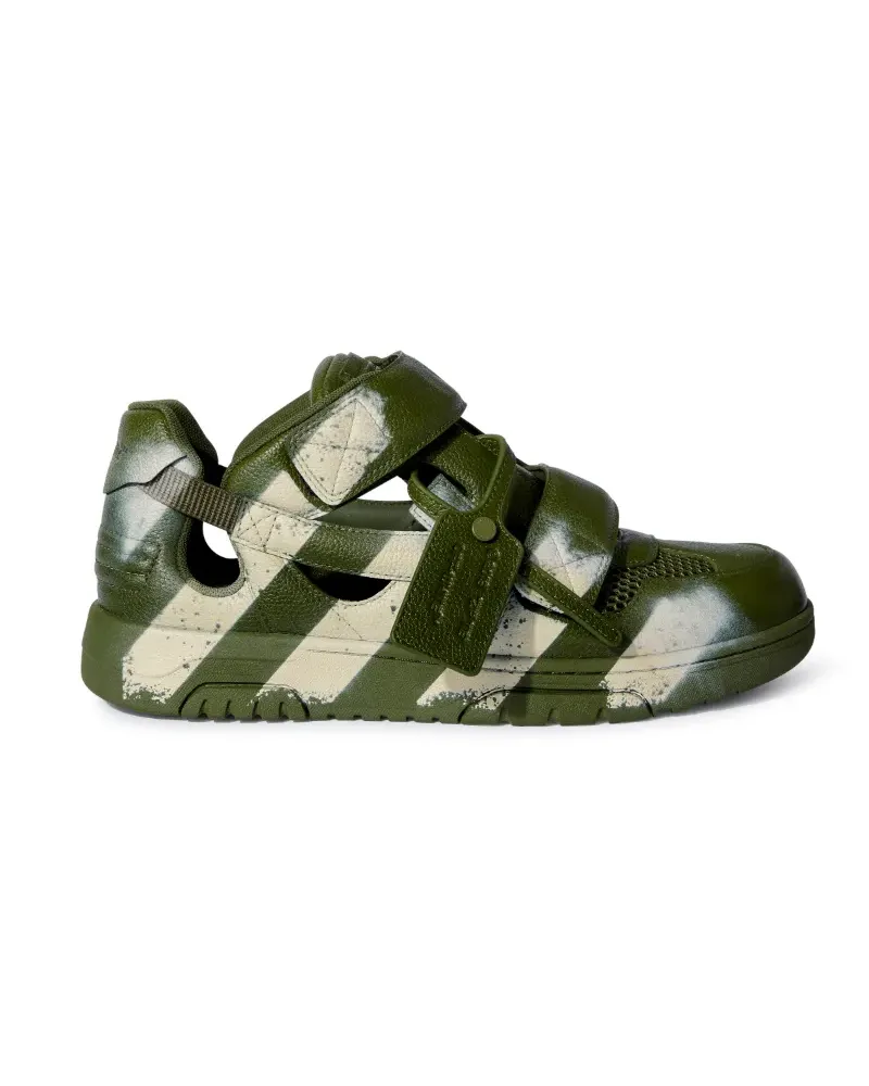 OFF-WHITE GRÜNE OUT OF OFFICE SANDALEN Grün