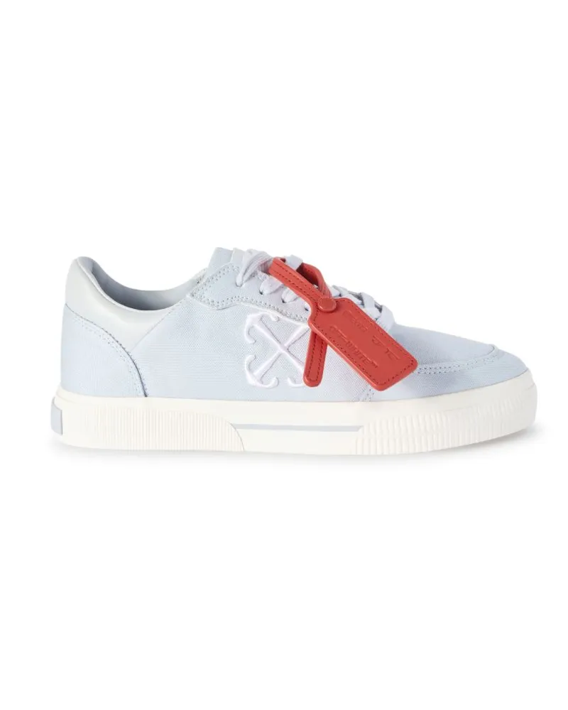 OFF-WHITE VULKANISIERTE LOW-TOP-SNEAKER Blau