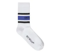 Gestreifte Bookish Mid-Socken