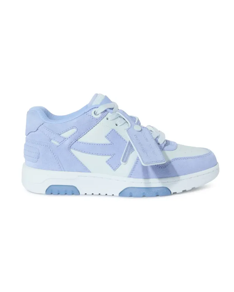 OFF-WHITE BLAU/EIS OUT OF OFFICE WILDLEDER-SNEAKER Blau