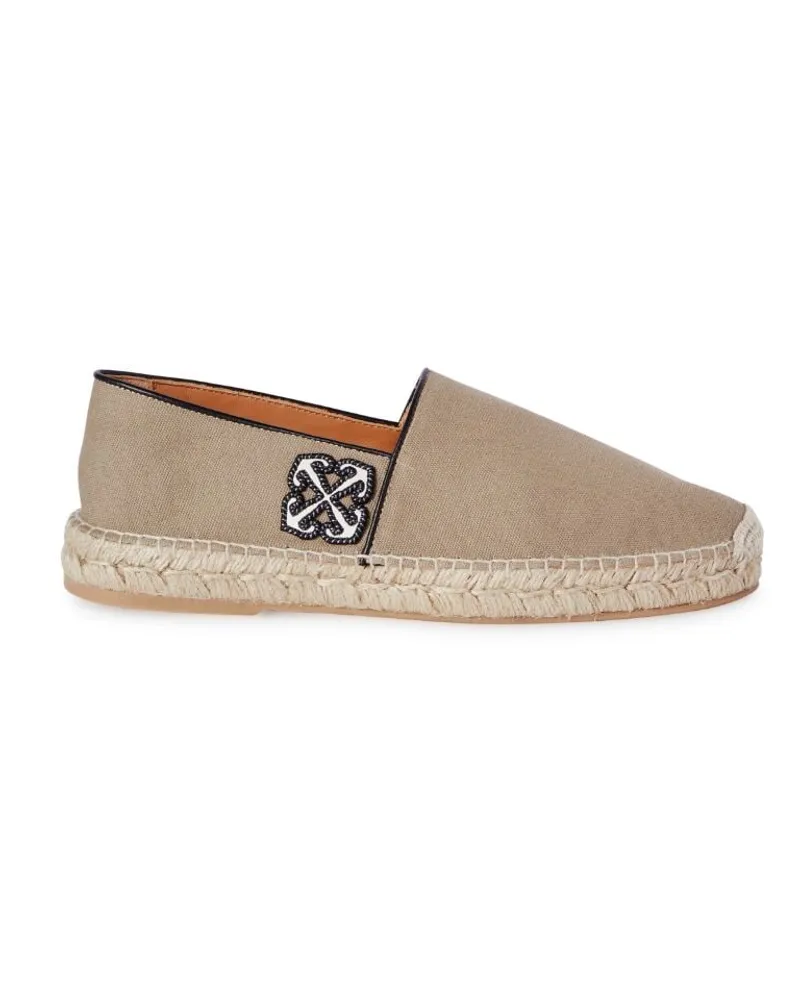 OFF-WHITE ANGLETTE ESPADRILLAS Nude