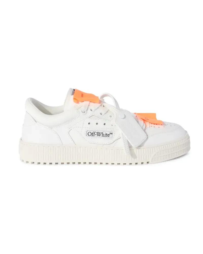 OFF-WHITE WEISS/ORANGENE LOW 3.0 OFF COURT Weiß