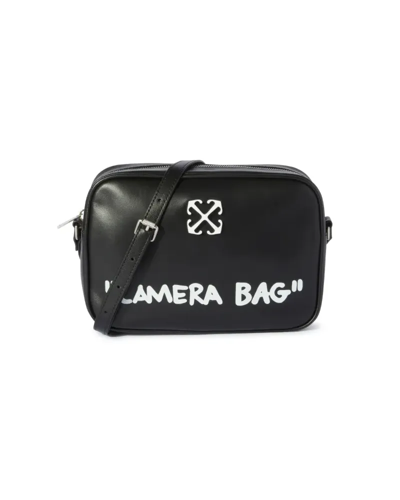 OFF-WHITE JITNEY QUOTE SCHULTERTASCHE Schwarz