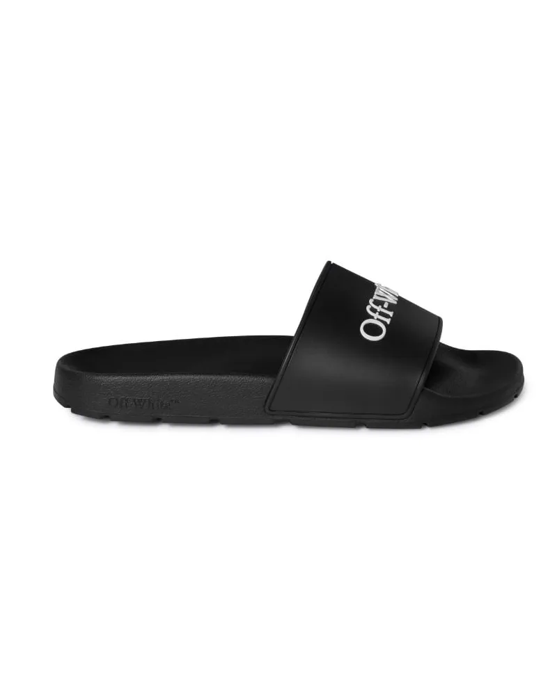 OFF-WHITE Schwarze Bookish Pantoletten Schwarz