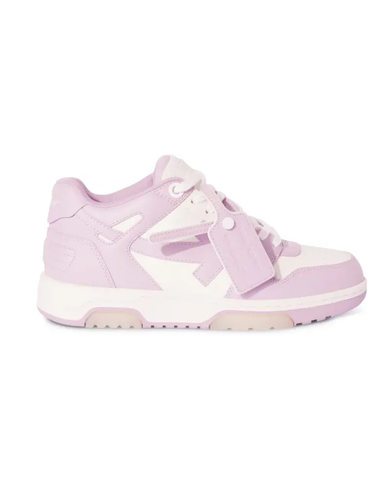 OFF-WHITE Lavendel/Weiße Out of Office Sneaker Rosa
