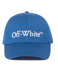 OFF-WHITE Drill Logo Bksh Baseballkappe Blau