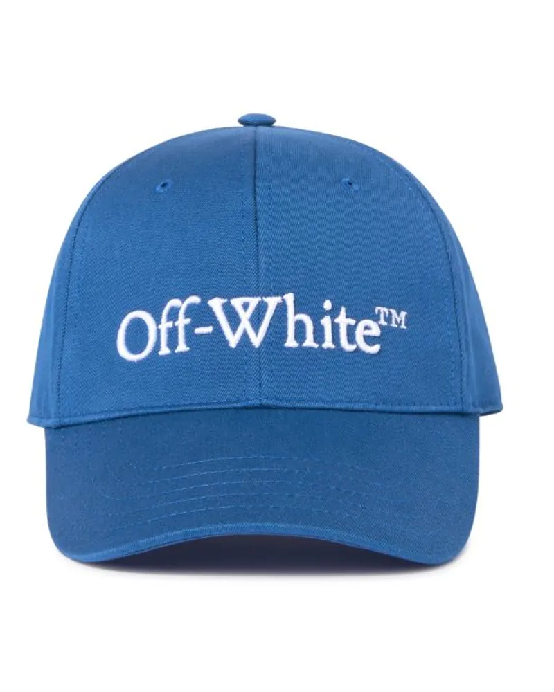 OFF-WHITE Drill Logo Bksh Baseballkappe Blau