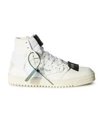 OFF-WHITE 3.0 Off Court Leder Sneaker Weiß