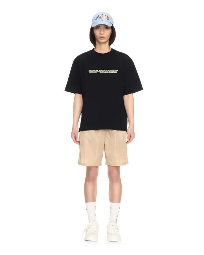 OFF-WHITE SCHWARZES GELD-PFEIL T-SHIRT Schwarz
