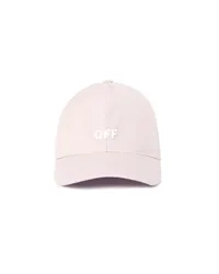 OFF-WHITE BASEBALLCAP MIT OFF-LOGO Violett