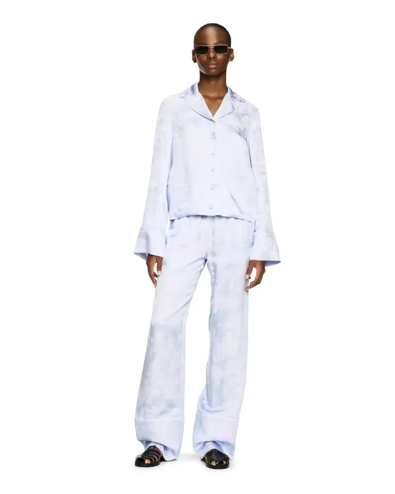 OFF-WHITE WEIßES FRESCO PAJAMA SHIRT Weiß