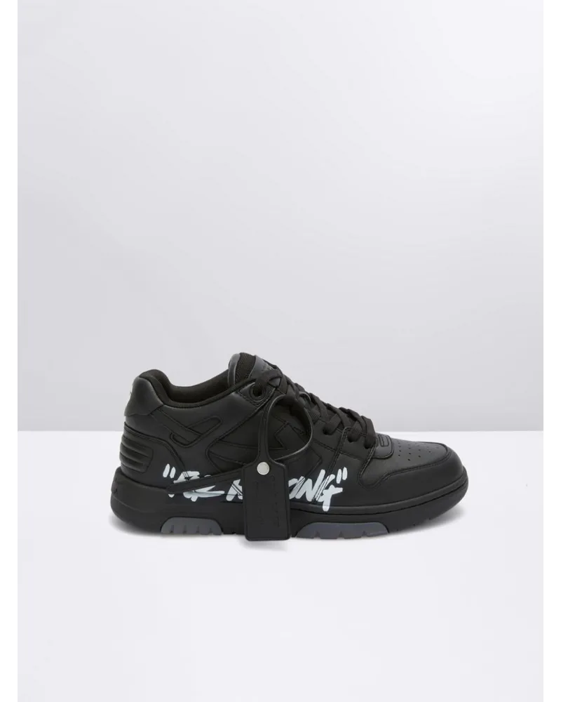 OFF-WHITE Out of Office For Walking Sneakers Schwarz