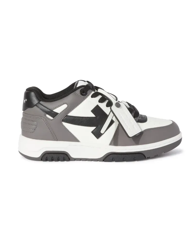 OFF-WHITE DUNKELGRAU/SCHWARZE OUT OF OFFICE SNEAKERS Grau