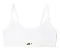 WEISS/ SCHWARZ OFF RIPPSTRICK BRALETTE