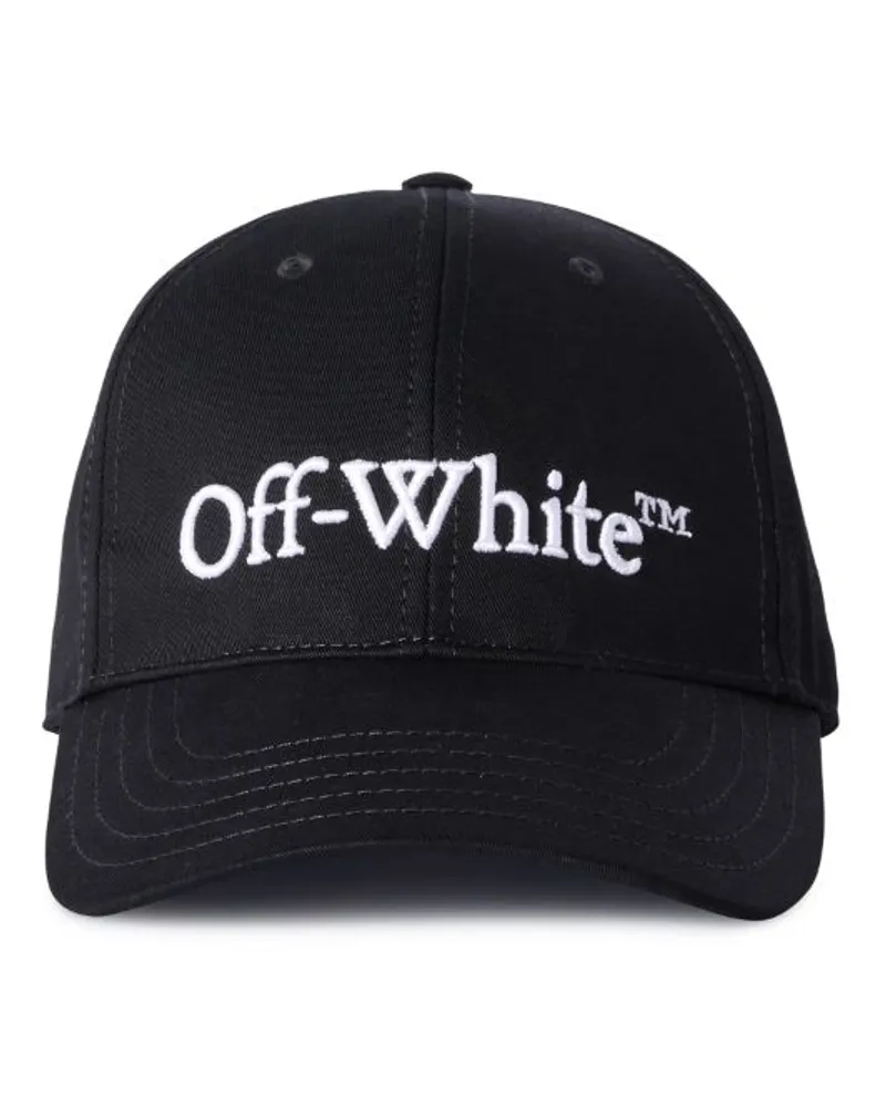 OFF-WHITE Bookish Ow Laund Basecap Schwarz